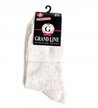 Миниатюра: Комплект мужских носков GRAND LINE (МЛ-15/3), (3 пары), р. 25