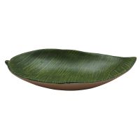 Миниатюра: Блюдо поднос меламиновый 23*13см P.L. Green Banana Leaf