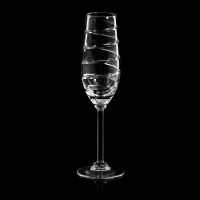 Миниатюра: Набор фужеров д/шампанского хрусталь 6шт 160гр 1000/96 (h=225,V=160)