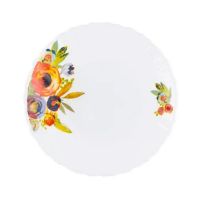 Миниатюра: Тарелка обеденная 24см Бутоны (стеклокерамика)