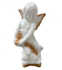 Миниатюра: Статуэтка Ангел на камне 35см