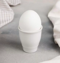 Миниатюра: Подставка для яйца фарфоровая «Бельё», 50 мл