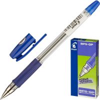 Миниатюра: Ручка шар. PILOT BPS-GP-EF-L синяя ,линия письма 0,5мм,с резин.манж. (60857)