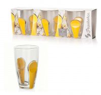 Миниатюра: Набор стаканов 3шт 260мл СНЭП (желтый пласт.аксессуар)