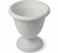 Миниатюра: Вазон высокий Колывань 8.1 л д30см мрамор