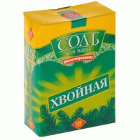Миниатюра: Соль для ванны Бийск Хвойная /400гр