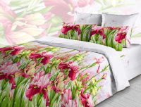 Миниатюра: *КПБ 2,0сп бязь Premium 3D 125г/м2 наволочка 70*70,пр.180*215,под.180*215,в асс.