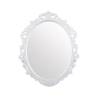 Миниатюра: Зеркало в рамке Ажур 585х470мм белый