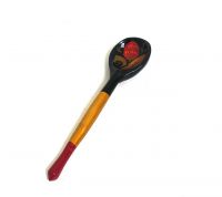 Миниатюра: Ложка дерев. детская сувенирная,хохломская трад.роспись