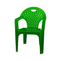 Миниатюра: *Кресло пластик цв.зеленый