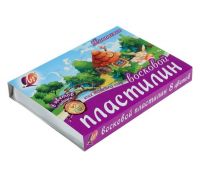 Миниатюра: Пластилин 8цв., 140гр. ЛУЧ Фантазия 25с1522-08 мягкий (восковый)