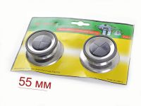 Миниатюра: Ручка д/крышки 2шт мет.+пласт. 1567B