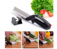 Миниатюра: Ножницы 25см д/нарезки овощей металл/пластик AZS-5001