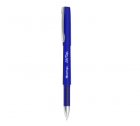 Миниатюра: Ручка гелевая Berlingo Silk touch синяя, 0,5мм, грип