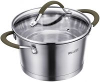 Миниатюра: Кастрюля нерж.3,2л ст.кр. 20*11,5см Linea OLIVA