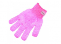 Миниатюра: Мочалка-перчатка нейлоновая для душа, 13х18см, БАННАЯ ЛИНИЯ