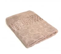 Миниатюра: Полотенце махровое Luxor диз. Коаст 50х90 (бежевый)
