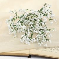 Миниатюра: Цветок искусственный/Букет Гипсофила снежная 33 см, белый