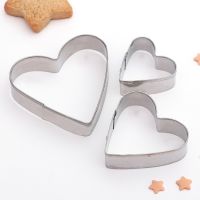 Миниатюра: Форма д/кекса и печенья 3 шт. металл Сердце