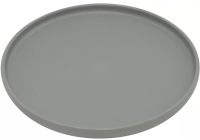 Миниатюра: Тарелка десертная 20см Соло,агатовый серый (фарфор)