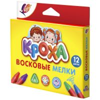 Миниатюра: Мелки восковые 12цв. ЛУЧ Кроха 29С 1773-08 треугол.,масляные