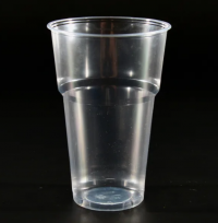 Миниатюра: Стакан одноразовый 500мл Факел 10шт/уп (2000) бесцветный