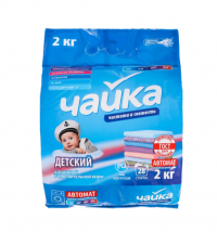 Миниатюра: Стиральный порошок 2кг Чайка автомат Детский