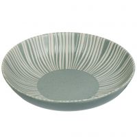 Миниатюра: Тарелка суповая 19см 700мл керамика,круглая, Дюна, Daniks, серая
