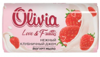 Миниатюра: Мыло 140г Love Nature & Fruttis Нежный клубничный джем/48
