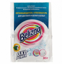 Миниатюра: Пятновыводитель-отбеливатель для всех типов тканей 90г BELIZNA Oxi power