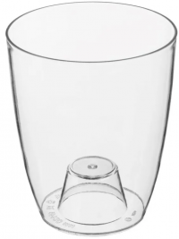 Миниатюра: Кашпо д/орхидей 1,4л,d130мм (прозрачный)