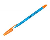 Миниатюра: Ручка шариковая Berlingo Tribase grip fuze синяя, 0,7мм, грип, ассорти