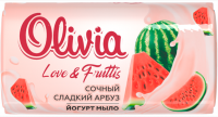 Миниатюра: Мыло 140г Love Nature & Fruttis Сочный сладкий арбуз/48