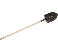 Миниатюра: Лопата №5 штыковая с ребром жесткости с черенком ЧЕРН Рельсовая сталь