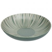 Миниатюра: Тарелка суповая 24см 1,4л керамика,круглая, Дюна, Daniks, серая