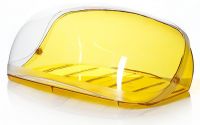Миниатюра: Хлебница Кристалл малая желтый прозрачный