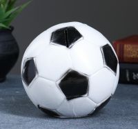 Миниатюра: Копилка Мяч футбольный 15*15*13 см гипс, тип закрытый