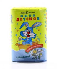 Миниатюра: Мыло 90гр Детское Ромашка