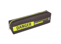 Миниатюра: Пенал-косметичка КОКОС 200*50*40 Danger прямоуг.,ПВХ,1отд.