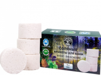 Миниатюра: Соляные брикеты для бани Эффект Омоложения(пихта, кедр,лаванда, мята)350 гр