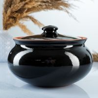 Миниатюра: Супница Вятская керамика 2,5л, черный