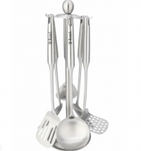 Миниатюра: Набор кух.принадлежностей,нерж. 7пр.хром