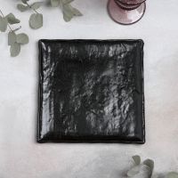 Миниатюра: Блюдо д/подачи фарфор Pietra lunare 21*1,6 см, цв.черный