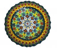 Миниатюра: Тарелка d-25см точечная Турецкая керамика
