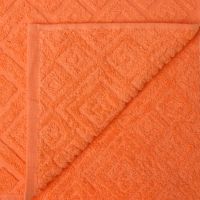 Миниатюра: Полотенце 50*90 Э1/320 (Геометрия, Ярко-оранжевый)