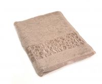 Миниатюра: Полотенце махровое Luxor диз. Коаст 70х130 (бежевый)