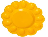 Миниатюра: Тарелка д/яиц d-23,6см солнечный
