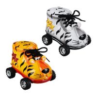 Миниатюра: Копилка в форме тигра на колесах, полистоун, 15,5x11x10,5см, 2 цвета