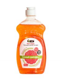 Миниатюра: Средство д/мытья посуды 500мл RAIN MAGIC Сочный грейпфрут флип-топ (15шт/кор)