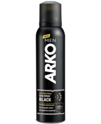 Миниатюра: Дезодорант спрей д/мужчин ARKO Black 150мл